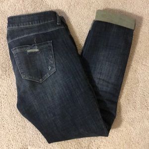 G by Guiliana cuffed jeans